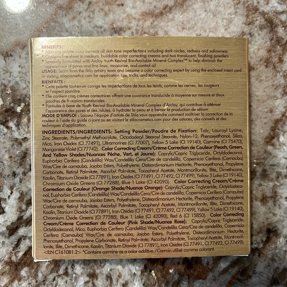 NIB Stila Correct & Perfect All-in-One Color Correcting Palette - Picture 6 of 10